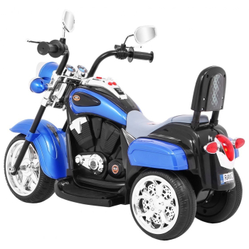 Motorek Chopper NightBike Niebieski